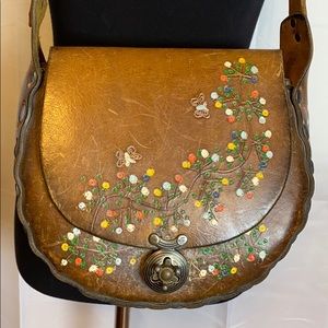 Leather Embossed Purse